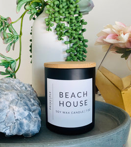 Soy Wax Candle: Beach House