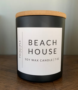 Soy Wax Candle: Beach House